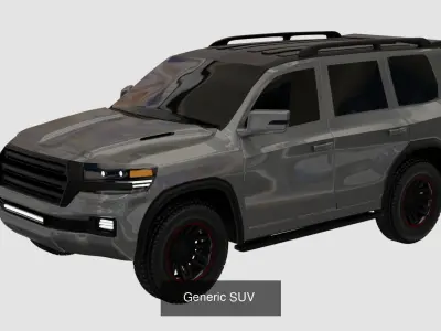 Generic cars 3D Model Pack