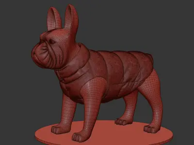 Mondog pet outfitters poldo dog couture 3D model