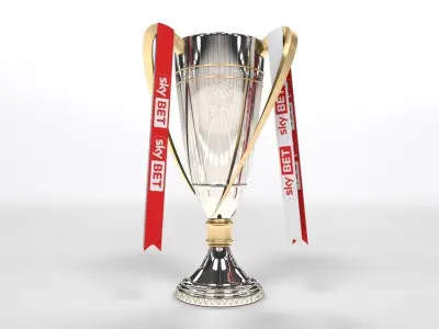 League One Trophy 3D model