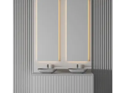 Luxury Bathroom 108 3D model