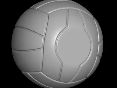 Volleyball Planter container pencil holder 3D print model