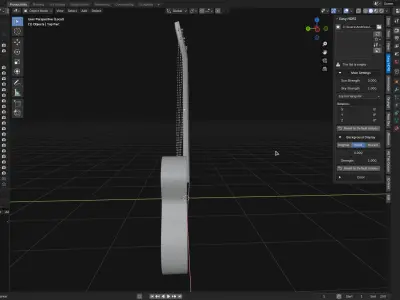 Guitar 3D model
