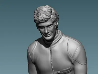 Giacomo Agostini 3D print model