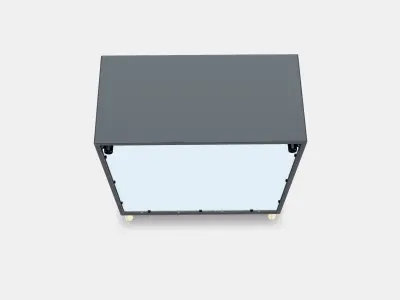 EKET Cabinet combination with legs 1 3D model