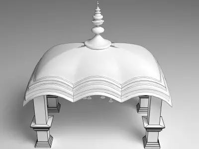 Indian Vedi 3D model