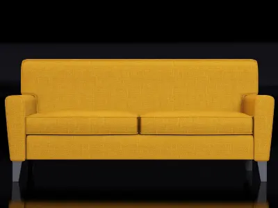 Condo Studio Sofa 3D model