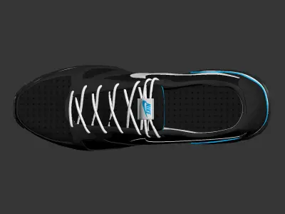 Shoes Nike Waffle Trainer 3D model