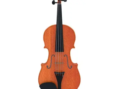 Cremonese Stradivari Violin 3D model