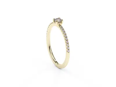 WEDDING RING MY047 3D print model