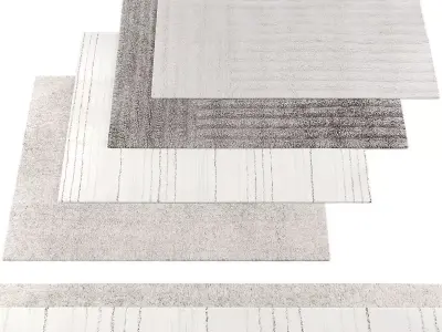 Rugs457 Low-poly 3D model