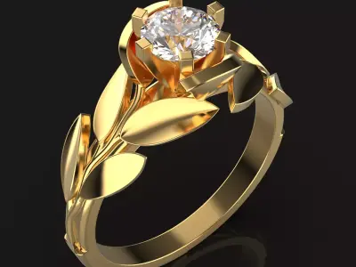  Ring Springtime 3D print model
