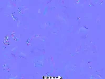 Realistic Red Fox 3D Model with High PBR Textures Low-poly 3D model