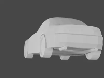 1999 Honda S2000 Low-poly 3D model