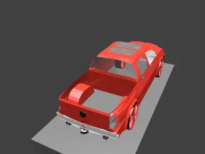 ram 1500 2018 3D model