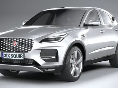 Jaguar E-Pace Regular 2021 3D model