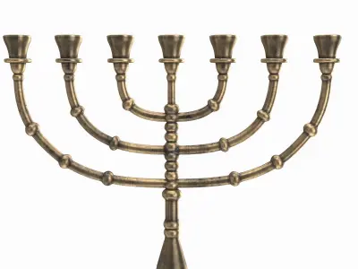 Menorah 3D model