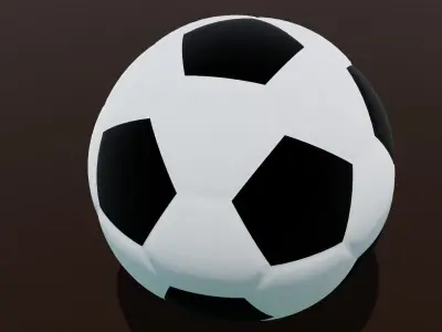Ball 3D Model Low-poly 3D model