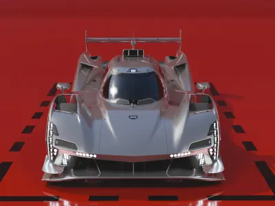 2023 Cadillac V Series R Low-poly 3D model