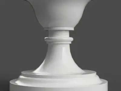 DECORATIVE VASE - POT - PLANTER - CANDY DISH - CUP - URN   3D print model