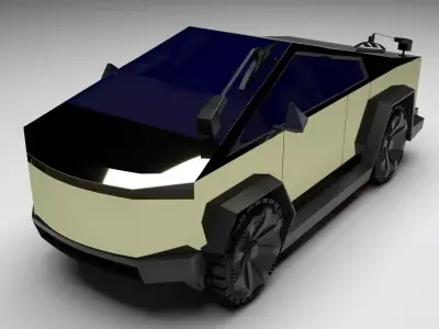 Cybertruck 3D model purchase