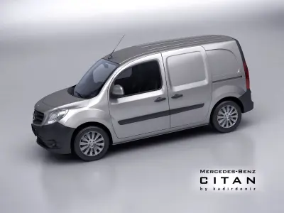 Mercedes Citan Van 3D model