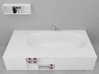 Bathroom furniture set Arcom Escape 2   3D model