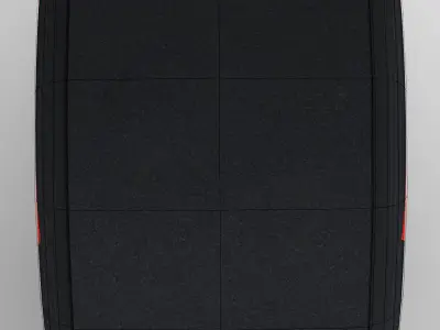 W06 Supersoft front tyre Low-poly 3D model