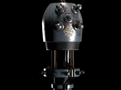Robot Hand Free low-poly 3D model