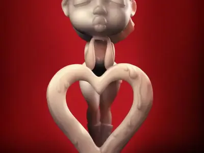 Love You Muah 3D print model