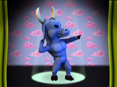 Thunder Cow 3D model