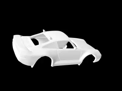 Porsche 959 Rally 3D print model