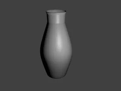 A Vase bowling ball Free low-poly 3D model