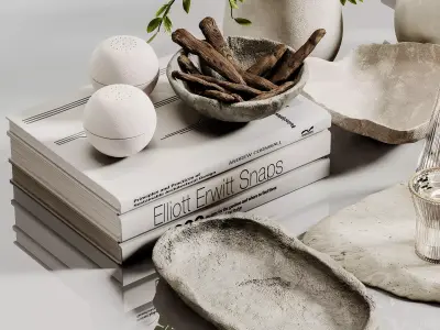 decorative set 151 3D model