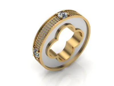 Blossom pendant lv  3D print model