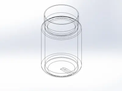 Pill Bottle Mk1 3D print model