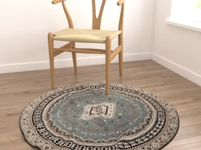 Rugs No 698 Low-poly 3D model