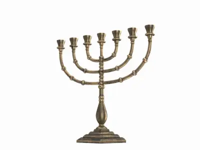 Menorah 3D model