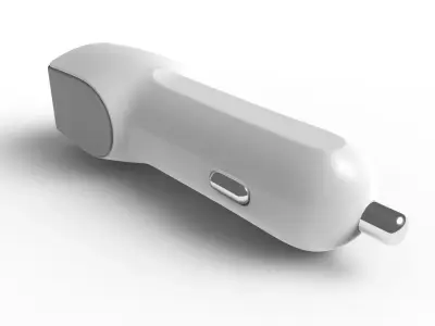 2 port usb charger 3D model