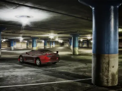 Toyota Supra MKIV 3D model