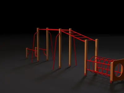 Sports complex 26 3D model