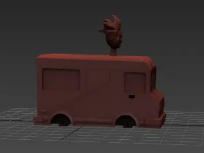 Sweet Tooth From Twisted Metal 2 3D print model