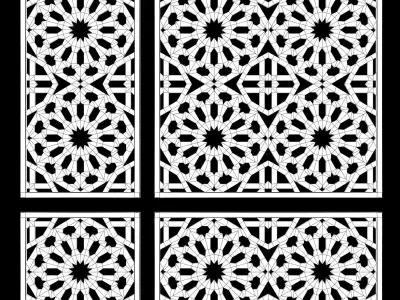 Arabic Islamic pattern 3D model