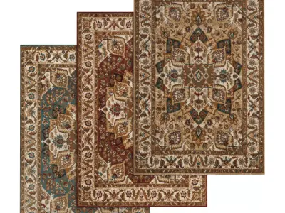 Rug Set 2391 3D model