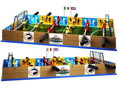 Foosball Free 3D model