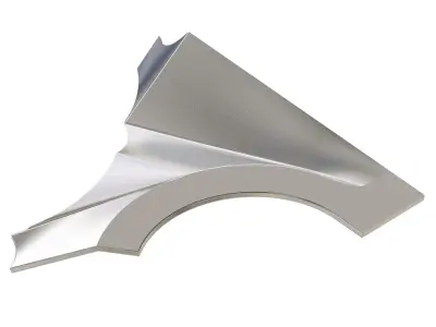 Premium Car Fender 3D print model