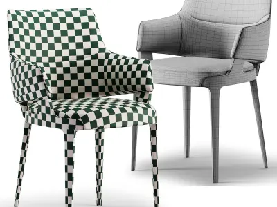 VELIS Chair Low-poly 3D model
