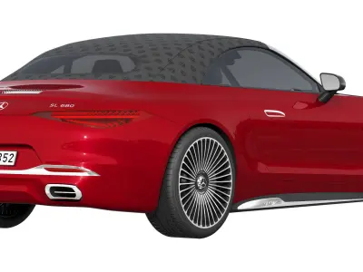 Mercedes-Benz SL Monogram Maybach 3D model