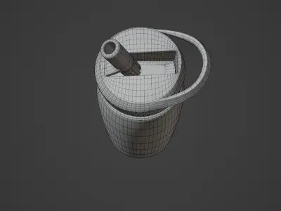 CamelBak Bottle Realistic 3D model with studio rendering 3D model