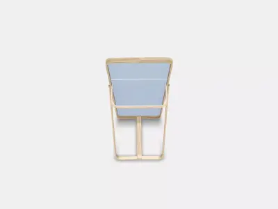 IKORNNES Standing mirror Low-poly 3D model