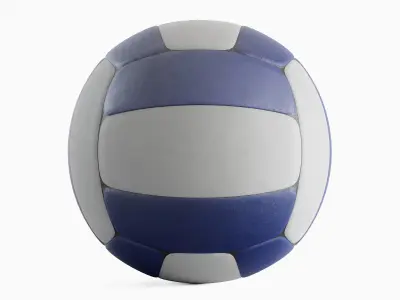 Volleyball Ball 02 Low-poly 3D model